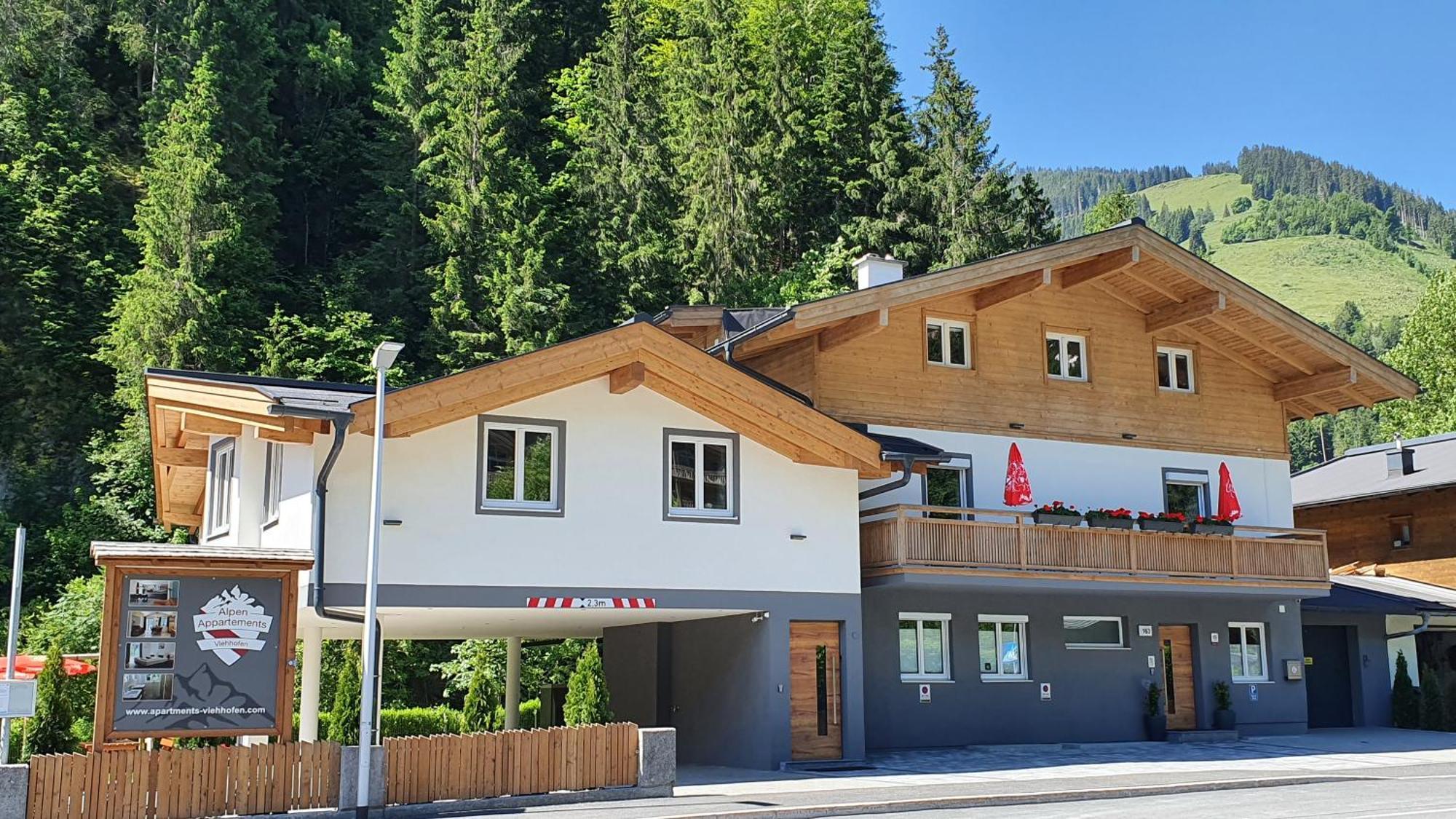 Alpen Appartements Viehhofen - Incl Sommercard Zell Am See Viehhofen Exterior photo